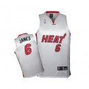 Camisetas de NBA Ninos Miami Heat James Blanco