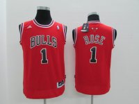 Camiseta NBA Ninos Chicago Bulls Derrick Rose Rojo