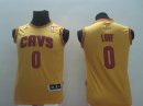 Camiseta NBA Ninos Cleveland Cavaliers Kevin Love Amarillo