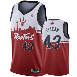 Camisetas NBA De Toronto Raptors Pascal Siakam Rojo Hometown Collection