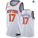 Camisetas NBA de Ignas Brazdeikis New York Knicks Blanco Association 19/20