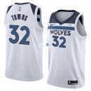 Camisetas NBA de Karl Anthony Towns Minnesota Timberwolves Blanco 17/18