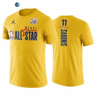 T-Shirt NBA 2021 All Star Domantas Sabonis Skills Oro