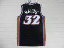 Camisetas NBA de Retro Karl Malone Utah Jazz Negro