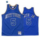Camisetas NBA New York Knicks Dennis Smith Jr Azul Throwback 2020