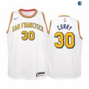 Camisetas de NBA Ninos Golden State Warriors Stephen Curry Blanco Classics Edition 19/20