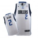 Camisetas NBA de Jason Kidd Dallas Mavericks Rev30 Blanco