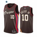 Camiseta NBA de Harry Gilles III Portland Trail Blazers Nike Negro Ciudad 2020-21