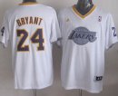 Camisetas NBA L.A.Lakers 2013 Navidad Bryant Blanco