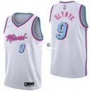 Camisetas NBA de Kelly Olynyk Miami Heats Nike Blanco Ciudad 17/18
