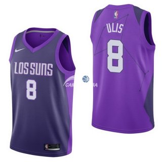 Camisetas NBA de Tyler Ulis Phoenix Suns Nike Púrpura Ciudad 17/18