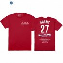 T-Shirt NBA Portland Trail Blazers Jusuf Nurkic Rojo 2020