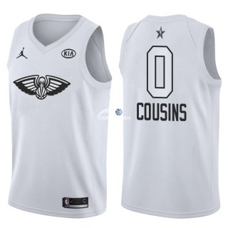 Camisetas NBA de DeMarcus Cousins All Star 2018 Blanco