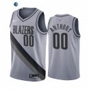Camisetas NBA Edición ganada Portland Trail Blazers Carmelo Anthony Gris 2020-21