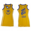 Camisetas NBA Mujer Stephen Curry Golden State Warriors Amarillo