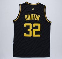 Camisetas NBA L.A.Clippers Metales Preciosos Moda Griffin Negro
