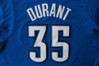 Camisetas NBA Oklahoma City Thunder 2013 Navidad Durant Azul