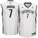 Camisetas NBA de Earvin Johnson Brooklyn Nets Blanco