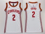 Camisetas NBA Mujer Kyrie Irving Cleveland Cavaliers Blanco