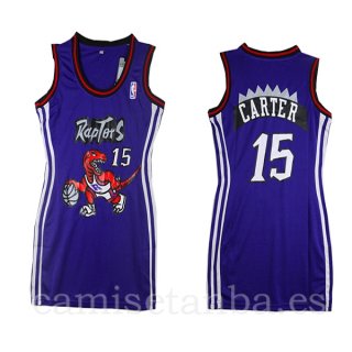 Camisetas NBA Mujer Vince Carter Toronto Raptors Púrpura