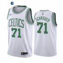 Camisetas NBA de Boston Celtics Dennis Schroder Blanco Association 2021-22