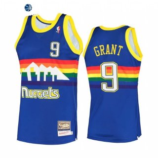 Camisetas NBA Denver Nuggets Jerami Grant Azul Hardwood Classics 2020