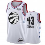 Camisetas NBA de Pascal Siakam All Star 2019 Blanco