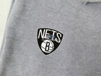 Chaqueta De Lana Pantalones NBA Brooklyn Nets Gris