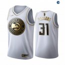 Camisetas NBA de Chandler Parsons Atlanta Hawks Blanco Oro 19/20