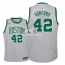 Camiseta NBA Ninos Boston Celtics Al Horford Nike Gris Ciudad 2018