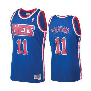Camisetas NBA New Jersey Nets Kyrie Irving Azul Hardwood Classics 1992-93