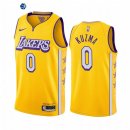 Camisetas NBA de Kyle Kuzma Los Angeles Lakers Nike Amarillo Ciudad 19/20