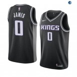 Camisetas NBA de Justin JamesNegro Sacramento Kings Statement 19/20
