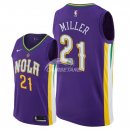 Camisetas NBA de Darius Miller New Orleans Pelicans Nike Púrpura Ciudad 2018