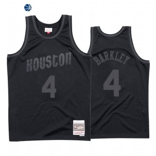 Camisetas NBA Houston Rockets Charles Barkley Tonal Negro Hardwood Classics 2020