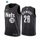 Camisetas NBA Edición ganada Brooklyn Nets Spencer Dinwiddie Negro 2020-21