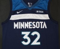 Camisetas NBA de Karl Anthony Towns Minnesota Timberwolves Marino 17/18