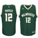 Camisetas NBA de Jabari Parker Milwaukee Bucks Verde