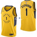 Camisetas NBA de Lance Stephenson Indiana Pacers Amarillo Statement 17/18