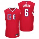 Camisetas NBA de DeAndre Jordan Paul Los Angeles Clippers Rojo