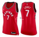 Camisetas NBA Mujer Kyle Lowry Toronto Raptors Rojo Icon