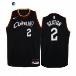 Camiseta NBA Ninos Cleveland Cavaliers Collin Sexton Negro Ciudad 2020-21