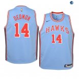 Camisetas de NBA Ninos Atlanta Hawks Dewayne Dedmon Azul Hardwood Classics 19/20