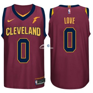 Camisetas NBA de Kevin Love Cleveland Cavaliers 17/18 Rojo