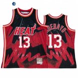 Camisetas NBA Miami Heat NO.13 Bam Adebayo Rojo Throwback 2022