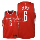 Camisetas de NBA Ninos Houston Rockets Gary Clark Rojo Icon 2018