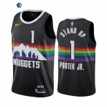 Camiseta NBA de Michael Porter Jr. Denver Nuggets Nike Negro Ciudad 2020