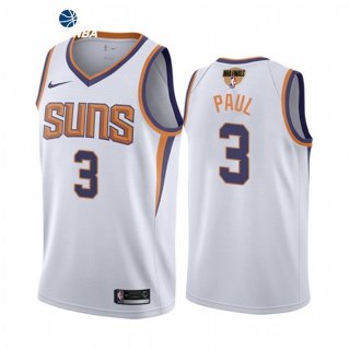 Camisetas NBA Phoenix Suns Chris Paul 2021 Finales Blanco Association