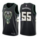 Camisetas NBA de Kendall Marshall Milwaukee Bucks Negro Statement 17/18