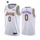 Camisetas NBA de Los Angeles Lakers Russell Westbrook Blanco Association 2021-22